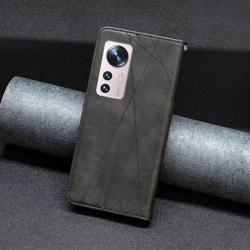 Flip Futrola Xiaomi 12 / 12X Kožna Futrola Stil Umjetnika