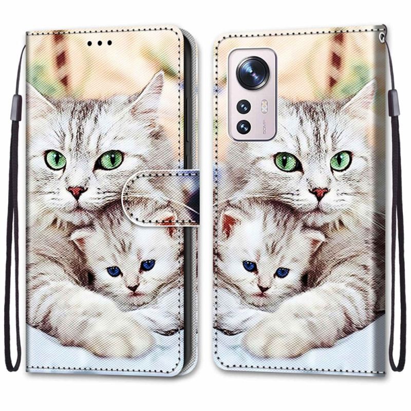 Futrola Xiaomi 12 / 12X Strappy Cat Family