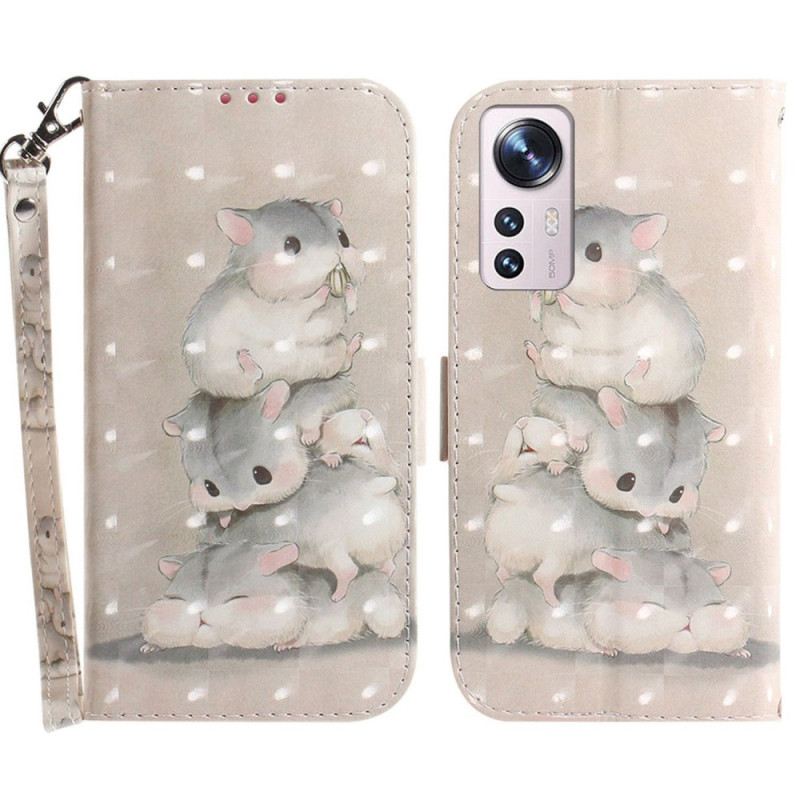 Kožna Futrola Xiaomi 12 / 12X Tange Vjeverice