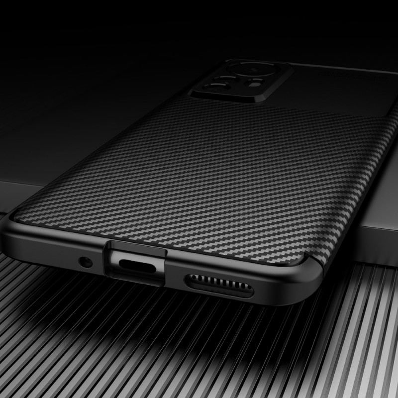 Maskica Xiaomi 12 / 12X Fleksibilna Tekstura Karbonskih Vlakana