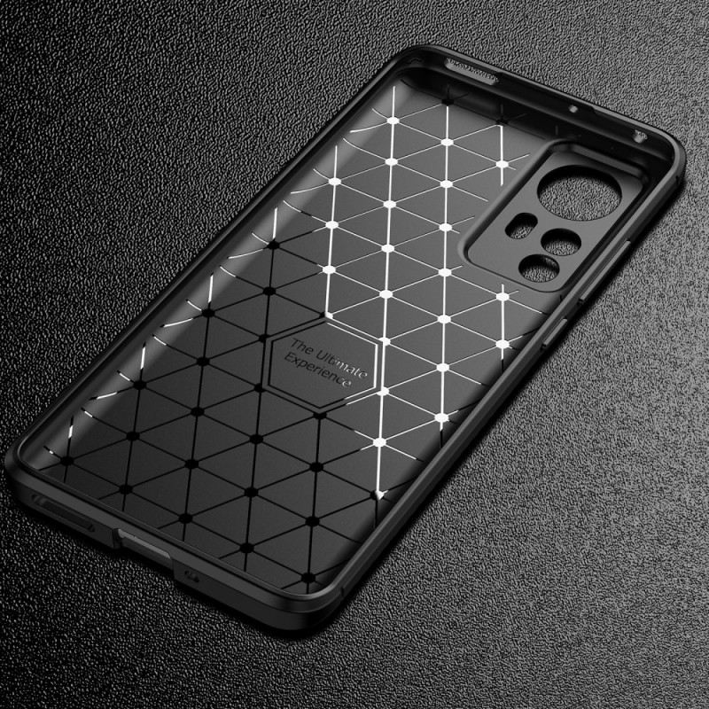 Maskica Xiaomi 12 / 12X Fleksibilna Tekstura Karbonskih Vlakana