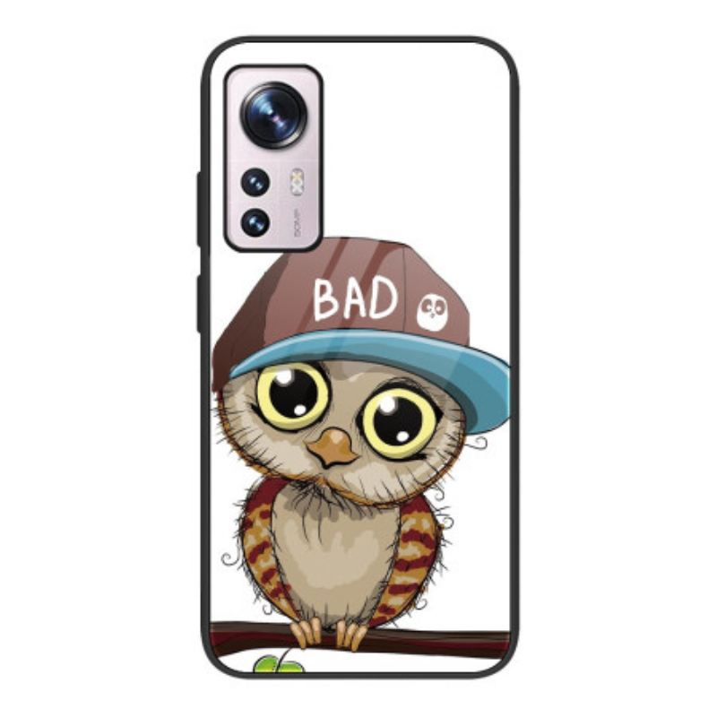 Maskica Xiaomi 12 / 12X Kaljeno Staklo Bad Owl