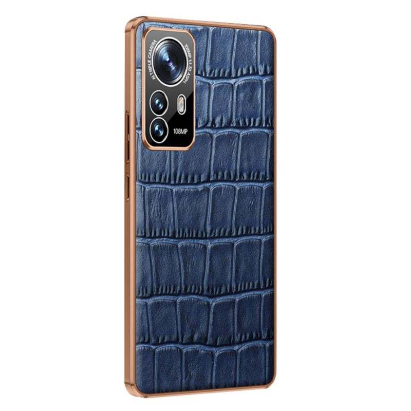 Maskica Xiaomi 12 / 12X Prava Krokodilska Koža