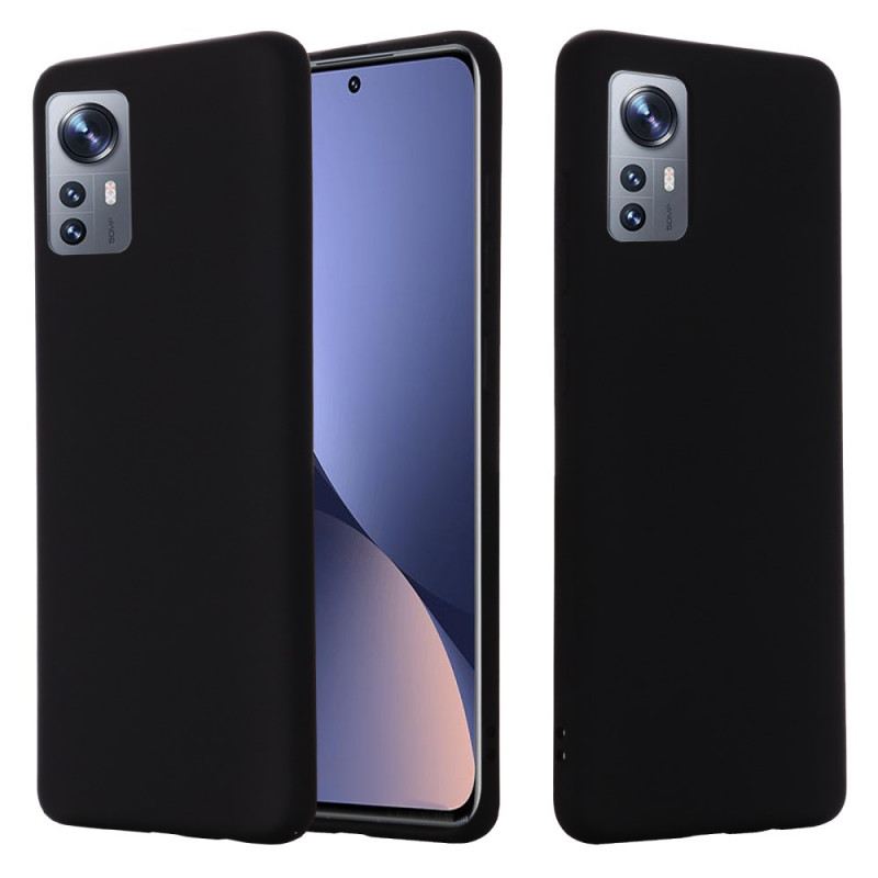 Maskica Xiaomi 12 / 12X Tekući Silikon S Uzicom