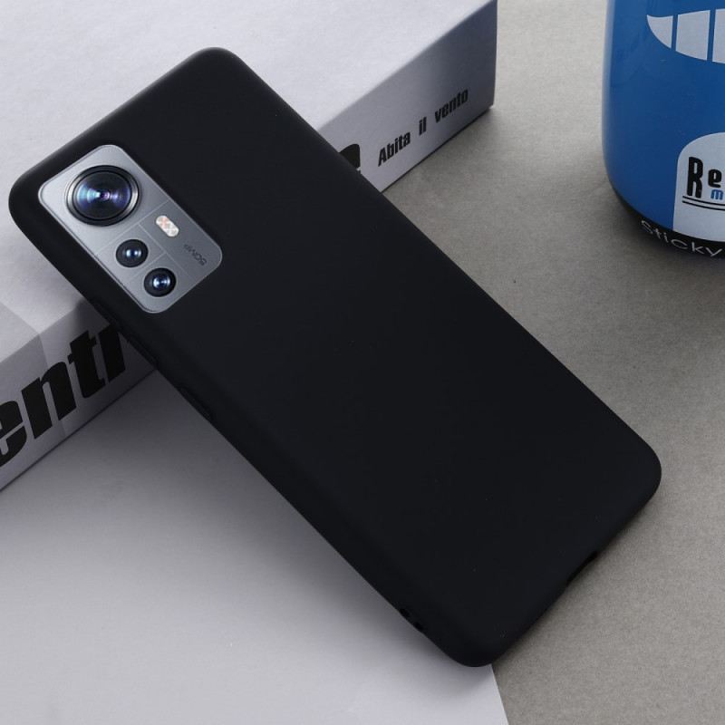 Maskica Xiaomi 12 / 12X Tekući Silikon S Uzicom