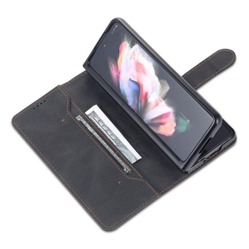 Futrola Samsung Galaxy Z Fold 3 5G Azns Kožni Stil