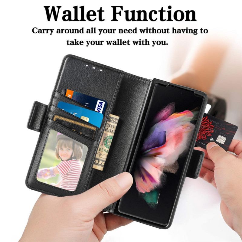 Futrola Samsung Galaxy Z Fold 3 5G Caseneo Efekt Kože