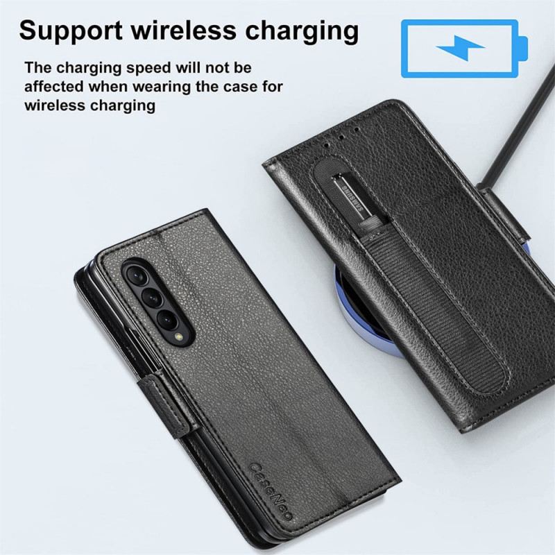 Futrola Samsung Galaxy Z Fold 3 5G Caseneo Efekt Kože