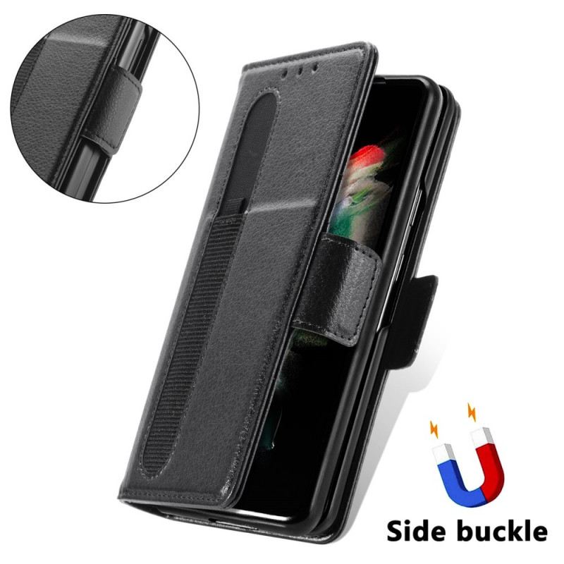 Futrola Samsung Galaxy Z Fold 3 5G Caseneo Efekt Kože