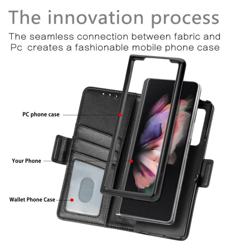 Futrola Samsung Galaxy Z Fold 3 5G Caseneo Efekt Kože