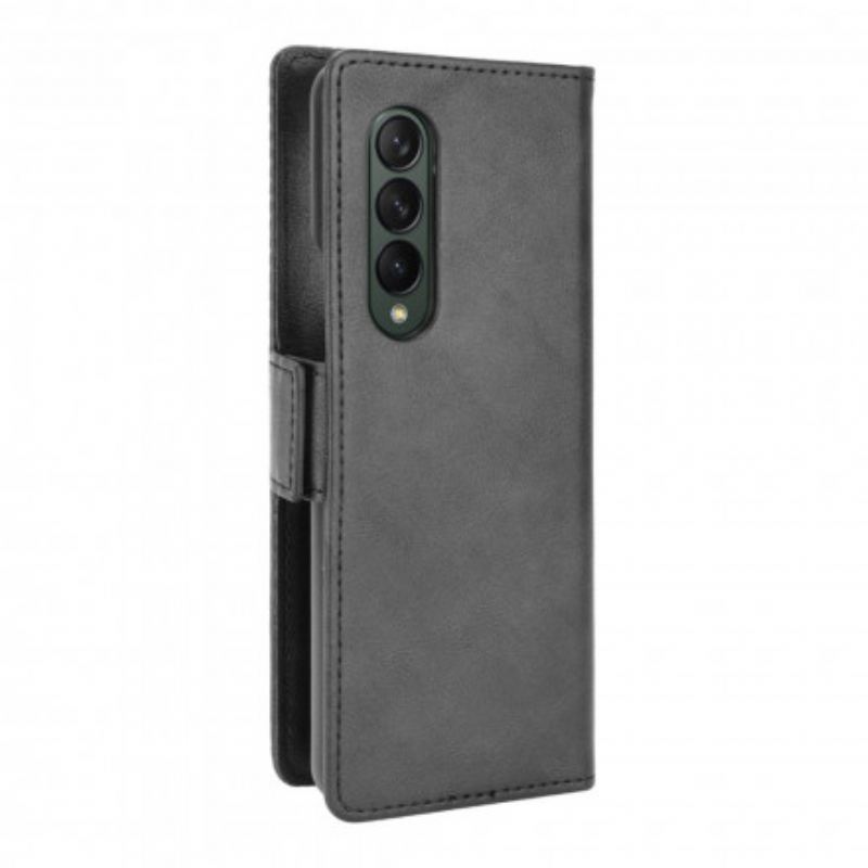 Kožna Futrola Samsung Galaxy Z Fold 3 5G Efekt Stilizirane Kože