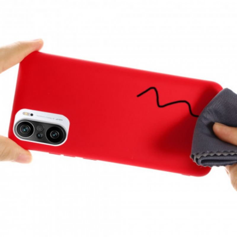 Maskica Xiaomi Mi 11i 5G Dizajn Tekućeg Silikona