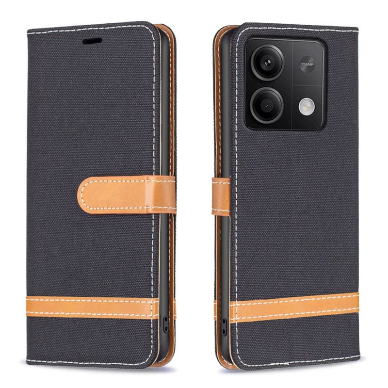 Flip Futrola Xiaomi Redmi Note 13 4g Maskice Za Mobitele Tkanina Za Remen