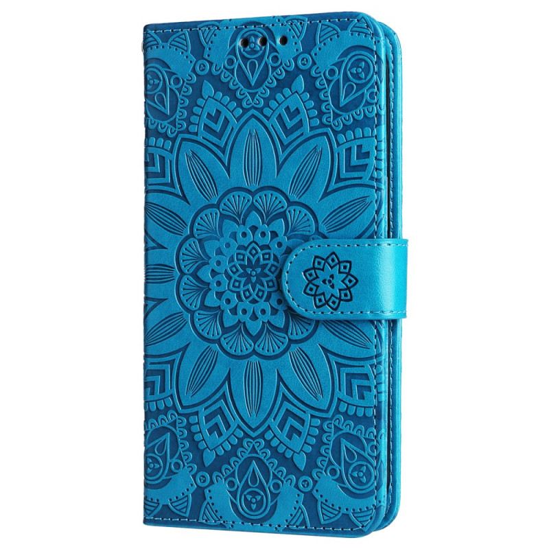 Kožna Futrola Xiaomi Redmi Note 13 4g Cvjetna Mandala S Remenom