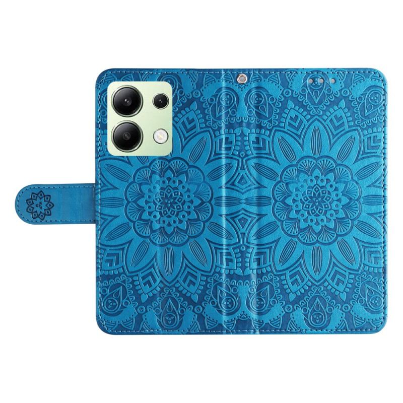 Kožna Futrola Xiaomi Redmi Note 13 4g Cvjetna Mandala S Remenom