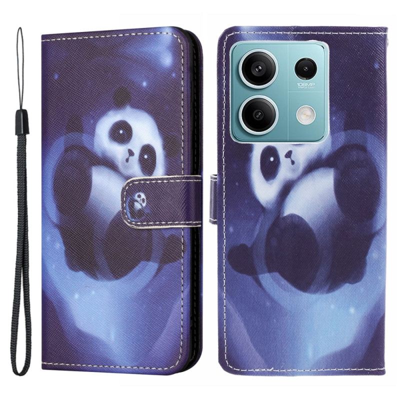 Kožna Futrola Xiaomi Redmi Note 13 4g Remen Za Svemirske Pande