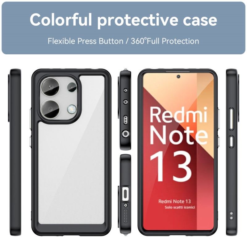 Maskica Xiaomi Redmi Note 13 4g Hibridni Rubovi U Boji