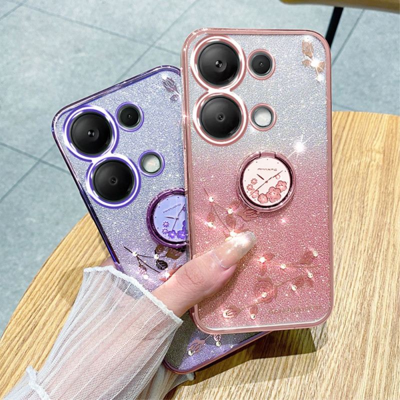 Maskica Za Xiaomi Redmi Note 13 4g Prsten Sa Svjetlucavim Dijamantima I Potpornim Kamenčićima Kadem
