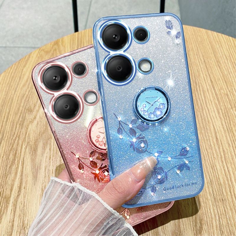 Maskica Za Xiaomi Redmi Note 13 4g Prsten Sa Svjetlucavim Dijamantima I Potpornim Kamenčićima Kadem