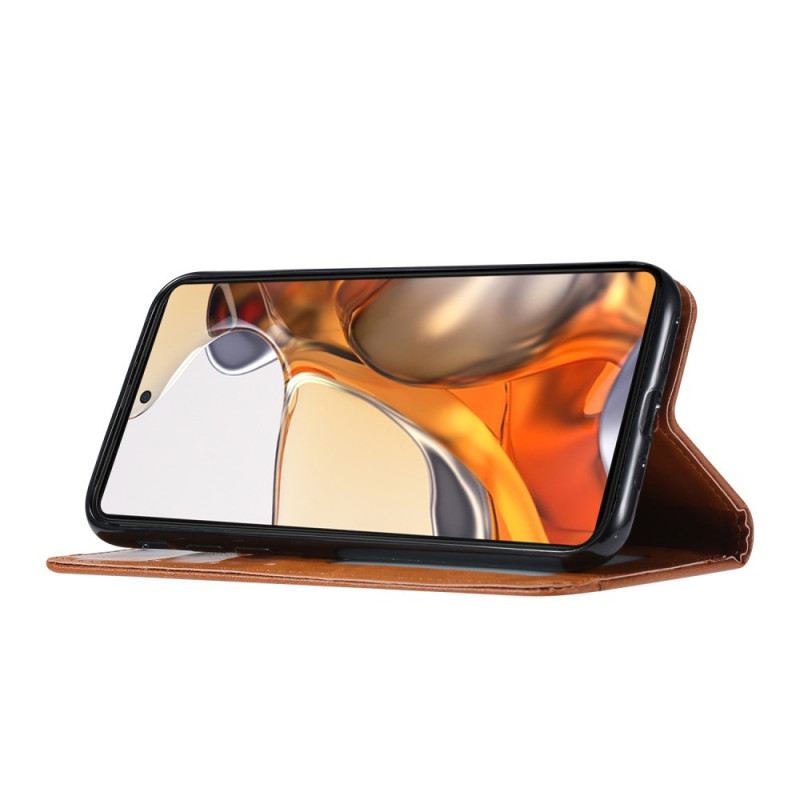 Flip Futrola Xiaomi 11T / 11T Pro Kožna Futrola Držač Kartica Od Umjetne Kože
