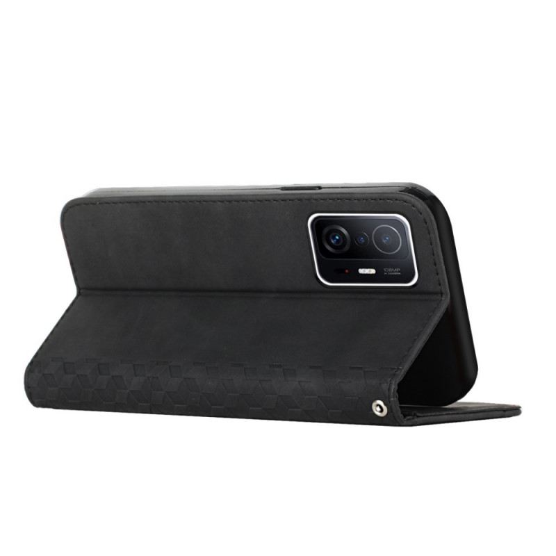 Flip Futrola Xiaomi 11T / 11T Pro Kožna Futrola Geo Kožni Efekt