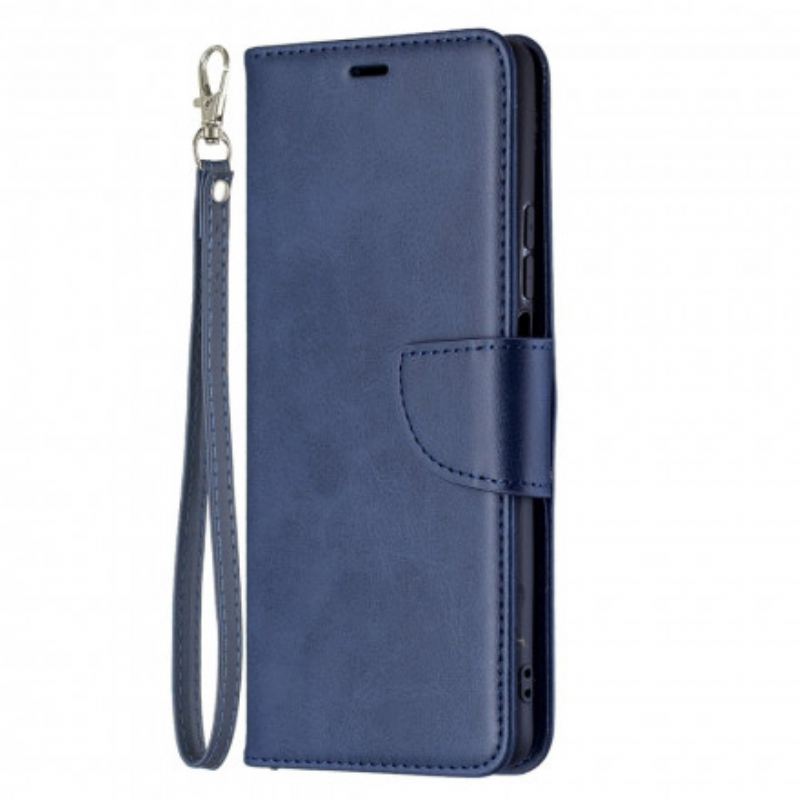 Flip Futrola Xiaomi 11T / 11T Pro Kožna Futrola Glatki Kosi Režanj