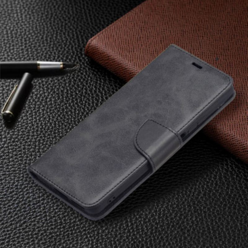 Flip Futrola Xiaomi 11T / 11T Pro Kožna Futrola Glatki Kosi Režanj