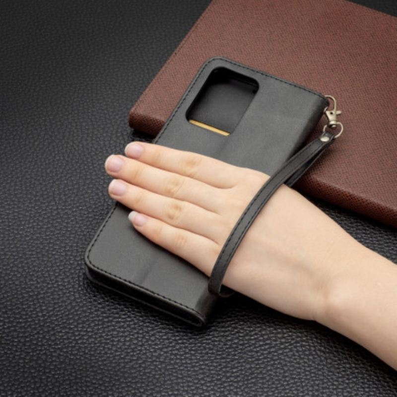 Flip Futrola Xiaomi 11T / 11T Pro Kožna Futrola Glatki Kosi Režanj