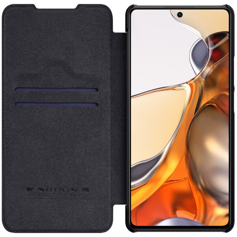 Flip Futrola Xiaomi 11T / 11T Pro Kožna Futrola Nillkin Qin Serija