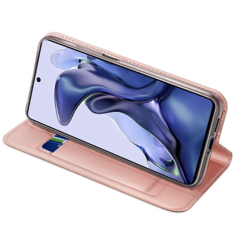 Flip Futrola Xiaomi 11T / 11T Pro Kožna Futrola Skin Pro Dux Ducis