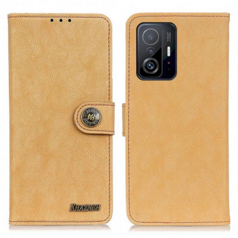 Futrola Xiaomi 11T / 11T Pro Imitacija Kože Khazneh