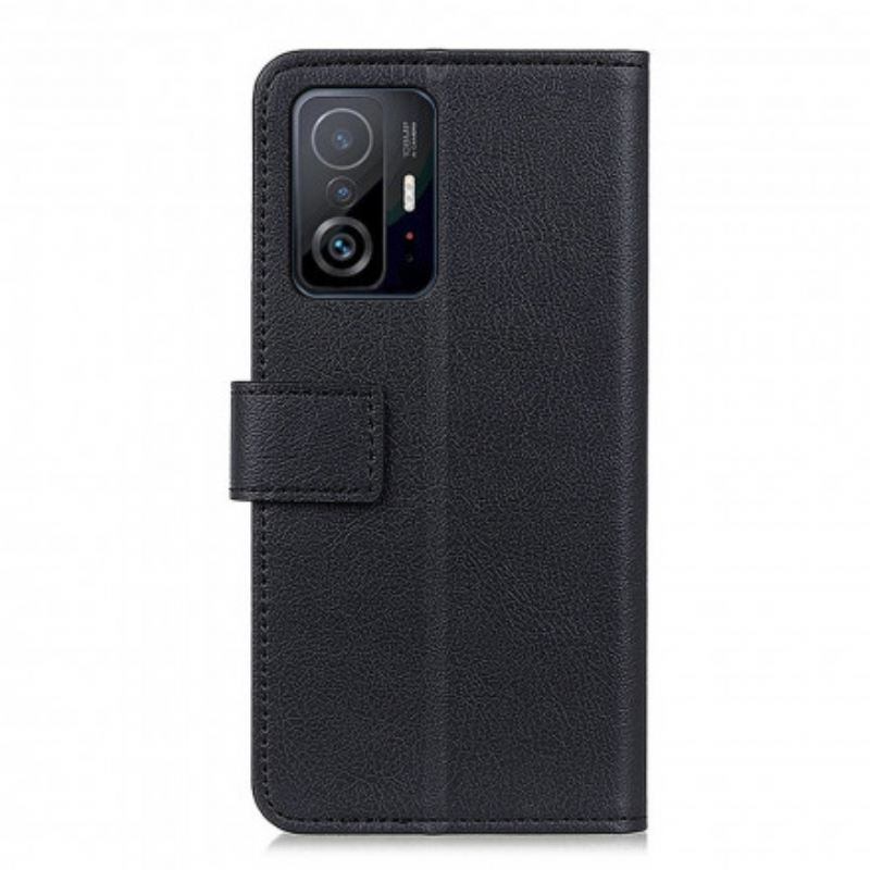 Futrola Xiaomi 11T / 11T Pro Jednostavan Efekt Kože