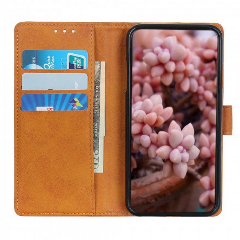 Futrola Xiaomi 11T / 11T Pro Retro Mat Kožni Efekt
