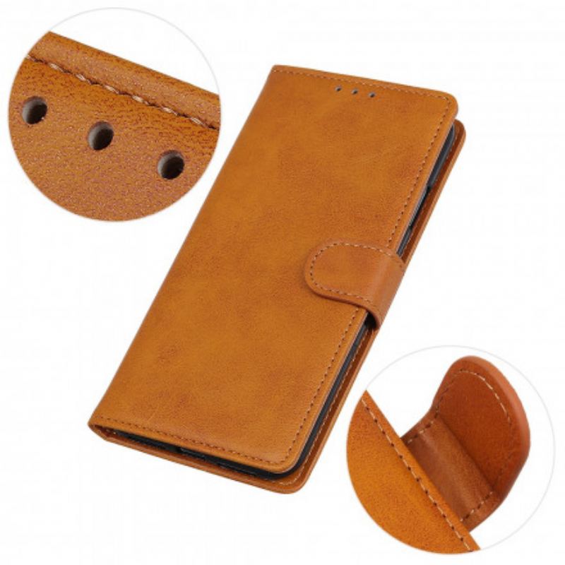 Futrola Xiaomi 11T / 11T Pro Retro Mat Kožni Efekt