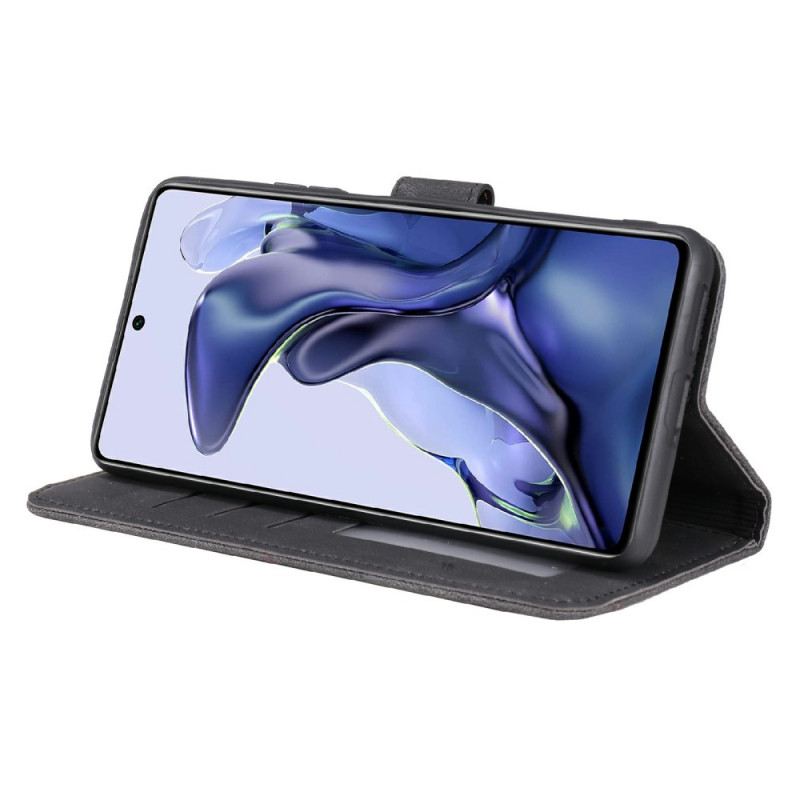 Futrola Xiaomi 11T / 11T Pro Šavovi Na Dodir S Kožom