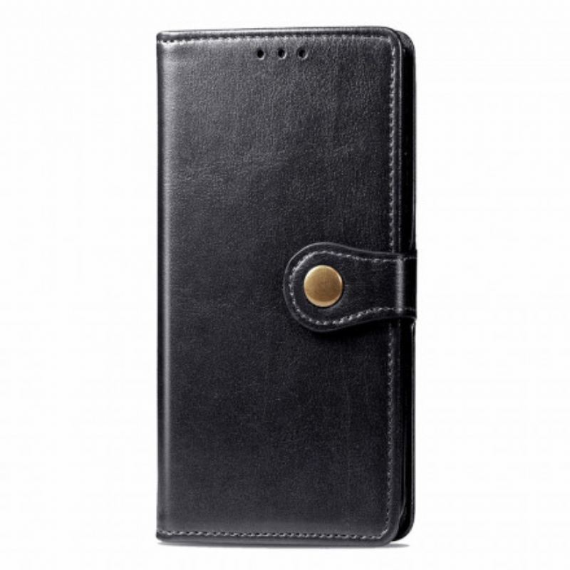 Futrola Xiaomi 11T / 11T Pro Umjetna Koža I Vintage Kopča