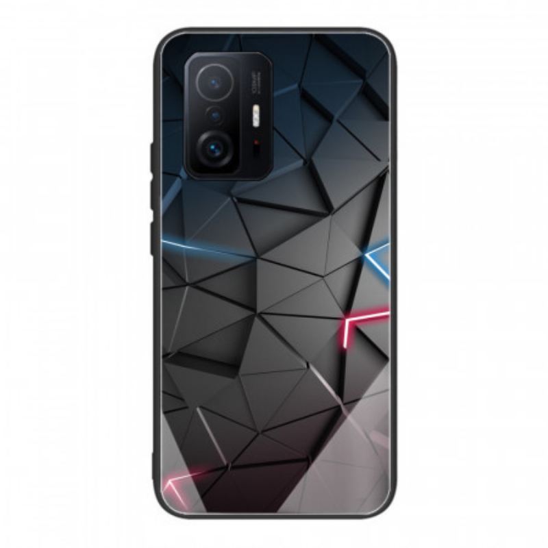 Maskica Xiaomi 11T / 11T Pro Geometrija Kaljenog Stakla