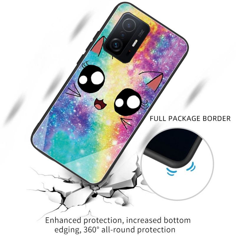 Maskica Xiaomi 11T / 11T Pro Kaljeno Staklo Cat