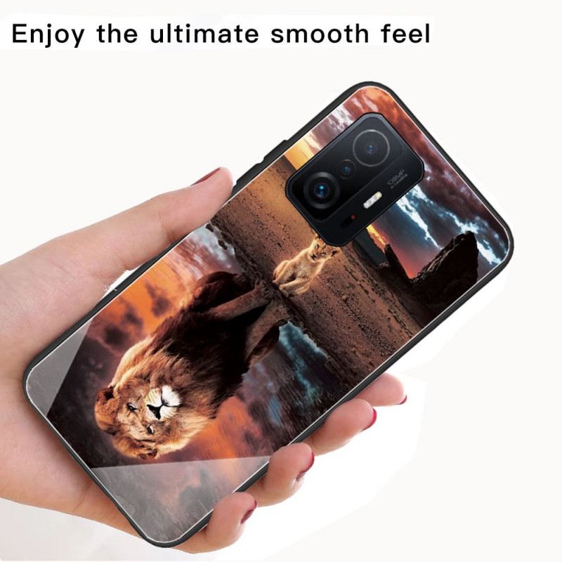Maskica Xiaomi 11T / 11T Pro Kaljeno Staklo Lion Cub