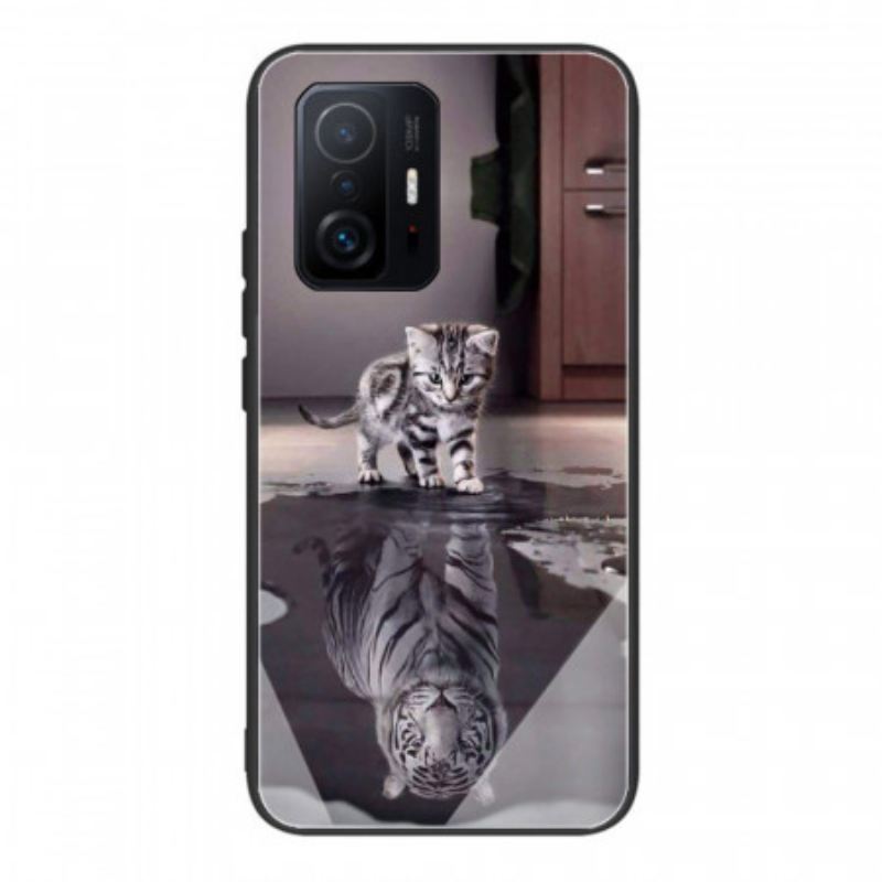 Maskica Xiaomi 11T / 11T Pro Kitten Dream Kaljeno Staklo