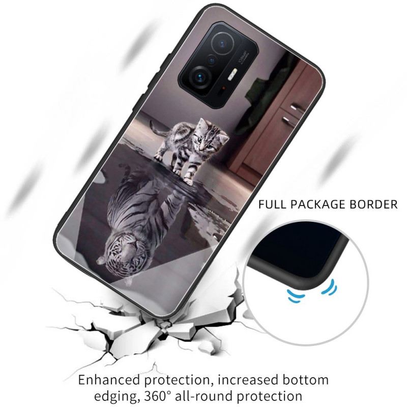 Maskica Xiaomi 11T / 11T Pro Kitten Dream Kaljeno Staklo
