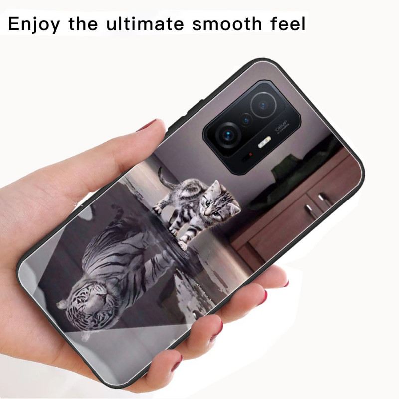 Maskica Xiaomi 11T / 11T Pro Kitten Dream Kaljeno Staklo