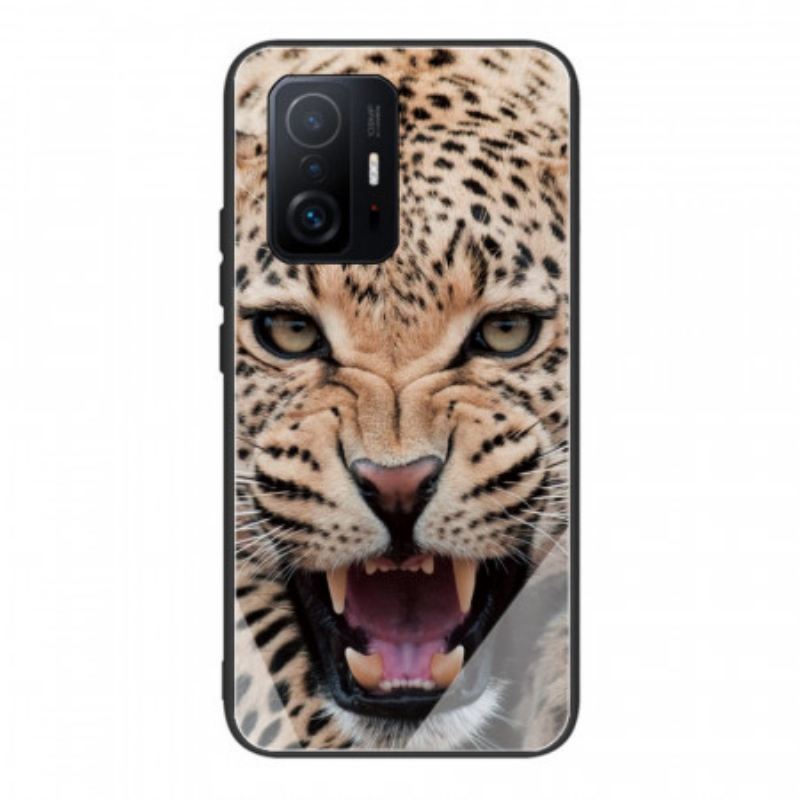 Maskica Xiaomi 11T / 11T Pro Leopard Kaljeno Staklo