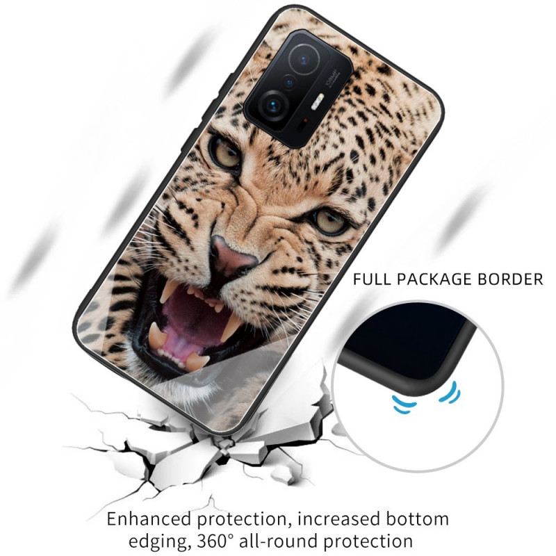 Maskica Xiaomi 11T / 11T Pro Leopard Kaljeno Staklo