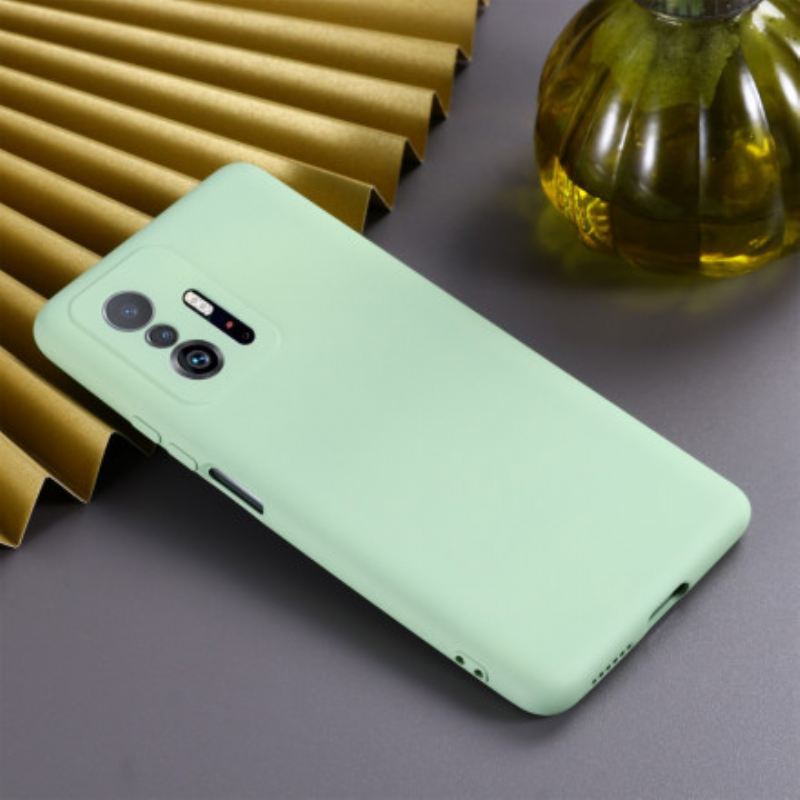 Maskica Xiaomi 11T / 11T Pro Tekući Silikon S Uzicom