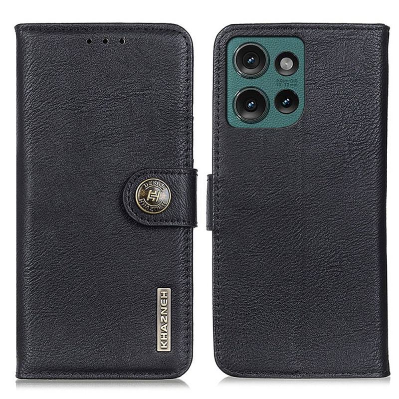 Kožna Futrola Motorola Edge 50 Vintage Khazneh
