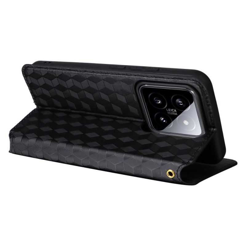Flip Futrola Xiaomi 14 3d Kocke