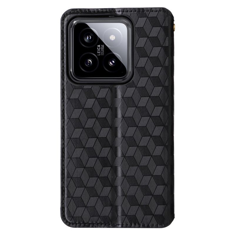 Flip Futrola Xiaomi 14 3d Kocke