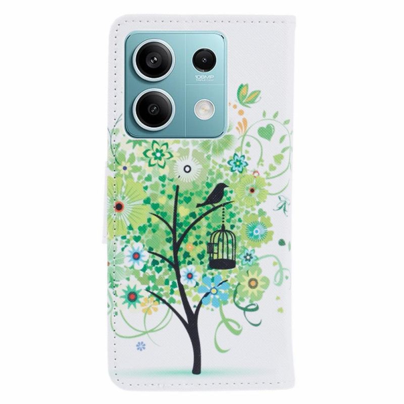 Kožna Futrola Xiaomi Redmi Note 13 Pro 5g Zeleno Drvo