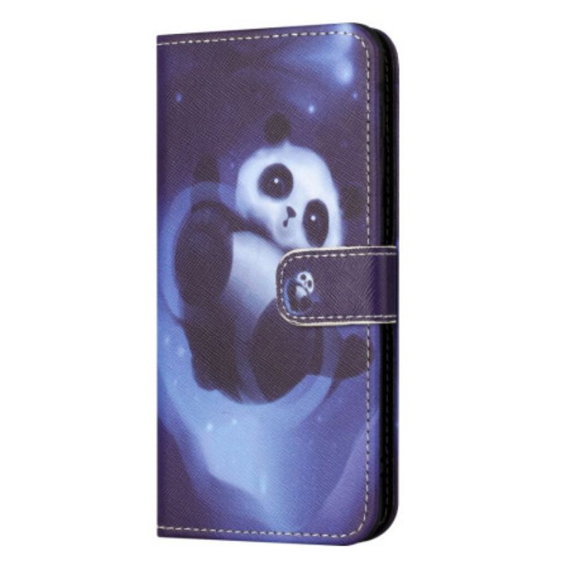 Kožna Futrola Za Xiaomi Redmi Note 13 Pro 5g Panda Space S Remenom